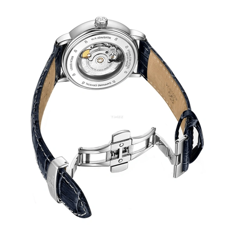 RUE DU RHONE,Infinite 8 42mm,42mm,Stainless Steel,Blue,Automatic,Day,Round,87WA184211