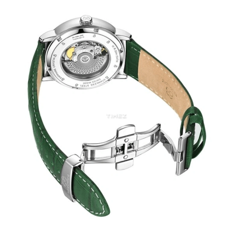 RUE DU RHONE,Double 8 Origin 42mm,42mm,Stainless Steel,Green,Automatic,Day,Sapphire,87WA184213