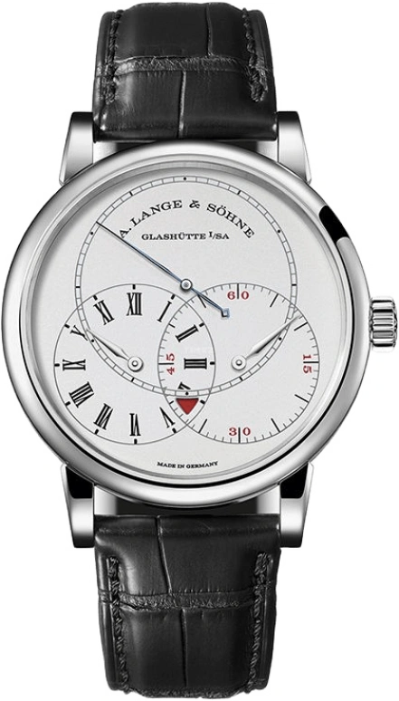 A. Lange & Söhne,Richard Lange 40mm,40mm,Platinum,White,Handwound,Power Reserve Indicator,Jumping Seconds,Flyback,Constant Force Mechanism,42hours,In-house Caliber,252,252.025