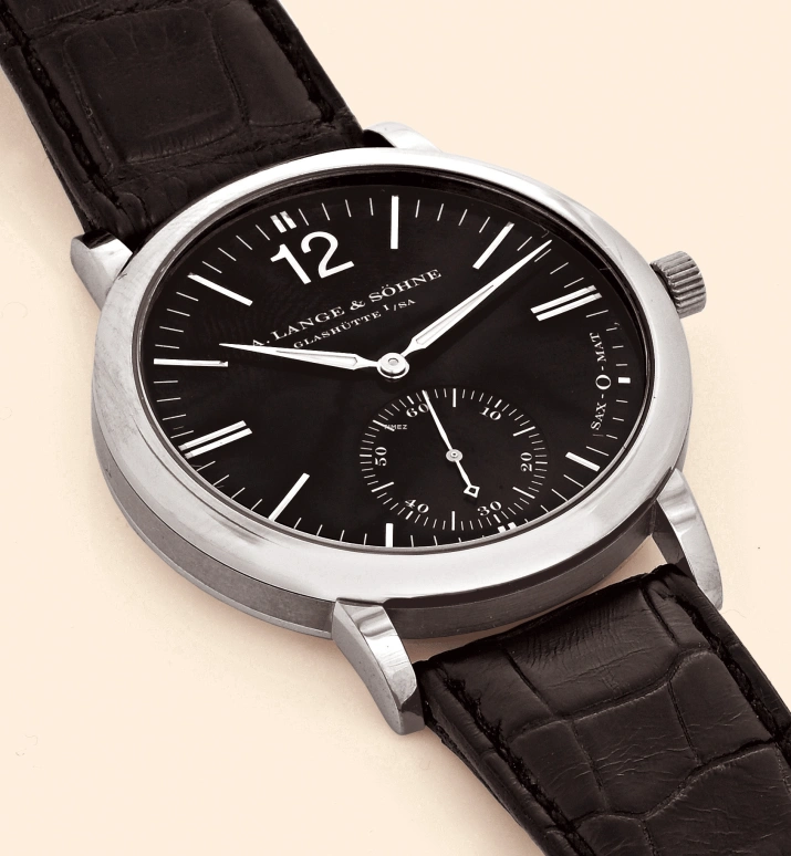 A. Lange & Söhne,Saxonia 36.80mm,36.80mm,White Gold,Black,Automatic,46hours,In-house Caliber,301,301.027