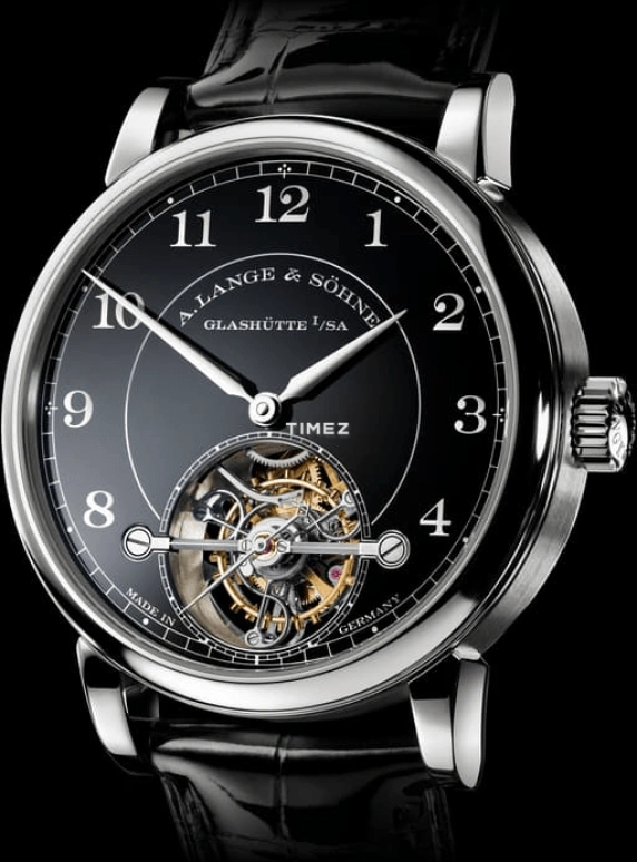 A. Lange & Söhne,1815 39.50mm,39.50mm,Platinum,Black,Handwound,Tourbillon,72hours,730,730.094F