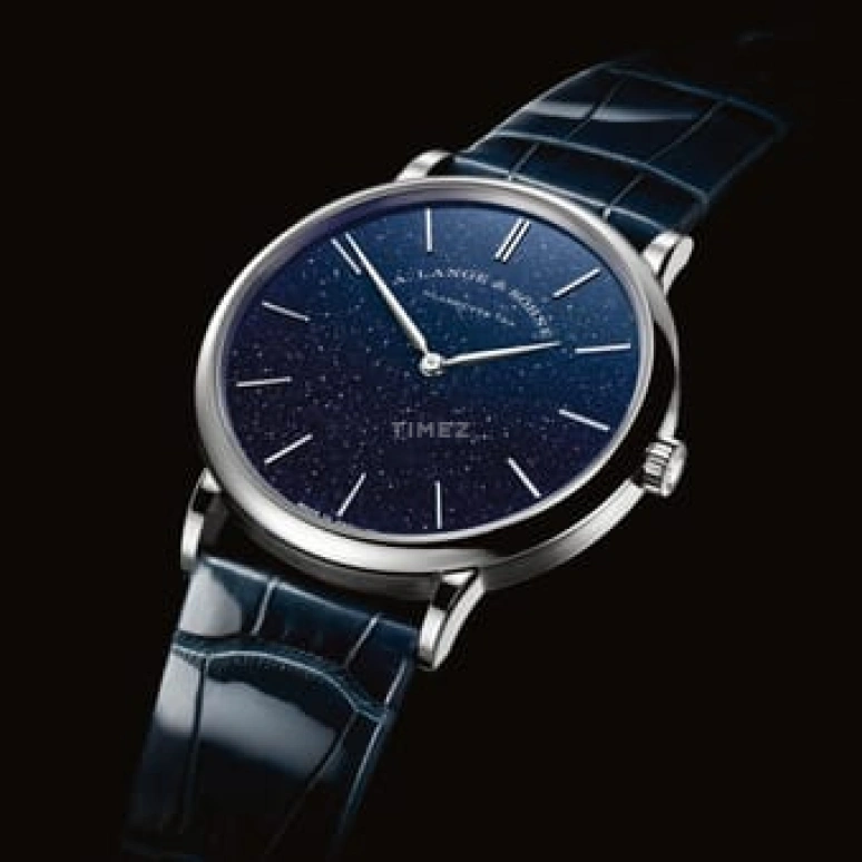 A. Lange & Söhne,Saxonia 37mm,37mm,White Gold,Silver,Handwound,Chronograph,72hours,201,201.027