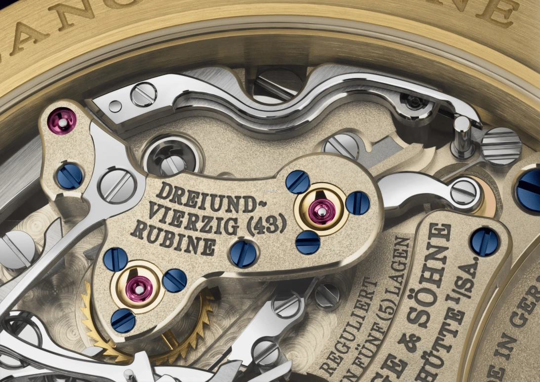 A. Lange & Söhne,DATOGRAPH 41mm,41mm,Yellow Gold,Grey,Handwound,Chronograph,Flyback,Big Date,405,405.048F