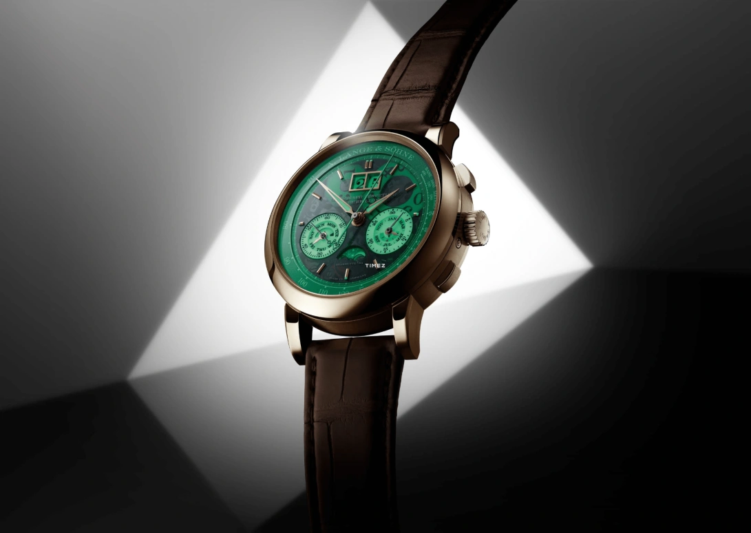 A. Lange & Söhne,DATOGRAPH 41.50mm,41.50mm,Honey Gold,Grey,Handwound,Chronograph,Moonphase,Perpetual Calendar,Leap Year,50hours,In-house Caliber,740,740.055FE