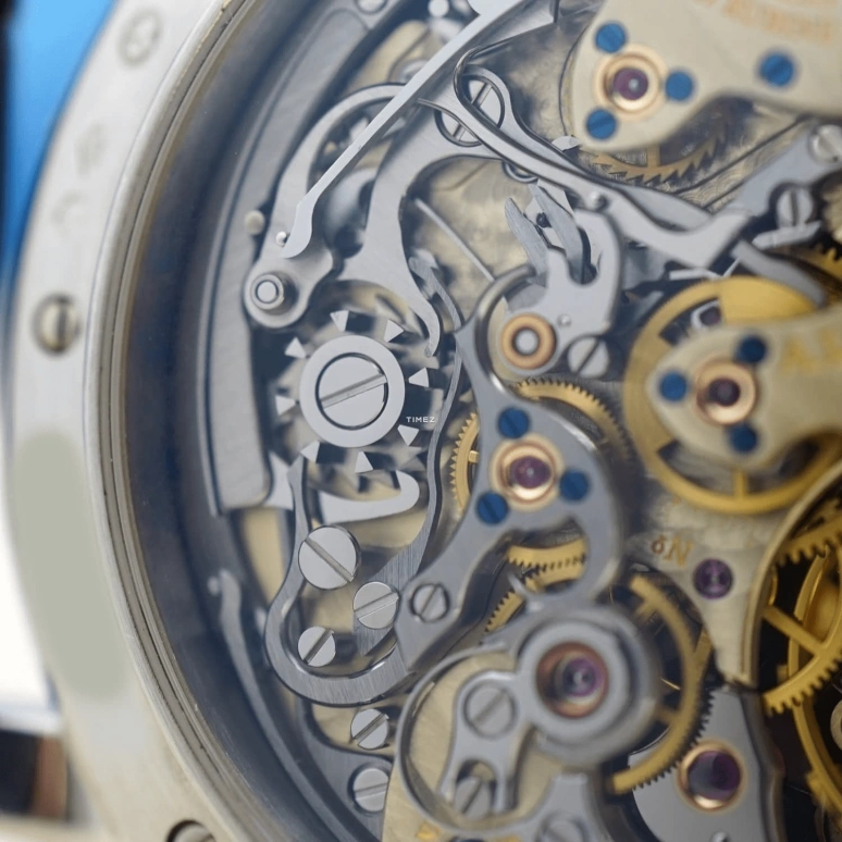 A. Lange & Söhne,Lange 1 39mm,39mm,Platinum,Blue,Handwound,Chronograph,Big Date,815,815.036