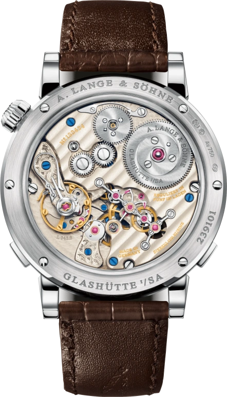 A. Lange & Söhne,Zeitwerk 44.20mm,44.20mm,White Gold,Black,Handwound,Date,Jumping Minutes,Jumping Hours,Constant Force Mechanism,72hours,In-house Caliber,148,148.038