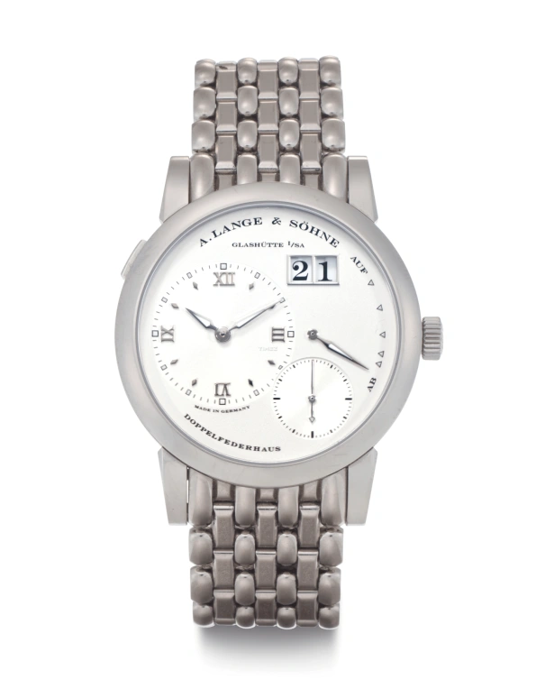 A. Lange & Söhne,Lange 1 38.50mm,38.50mm,Platinum,Silver White,Handwound,Day,Power Reserve Indicator,Big Date,101,101.325