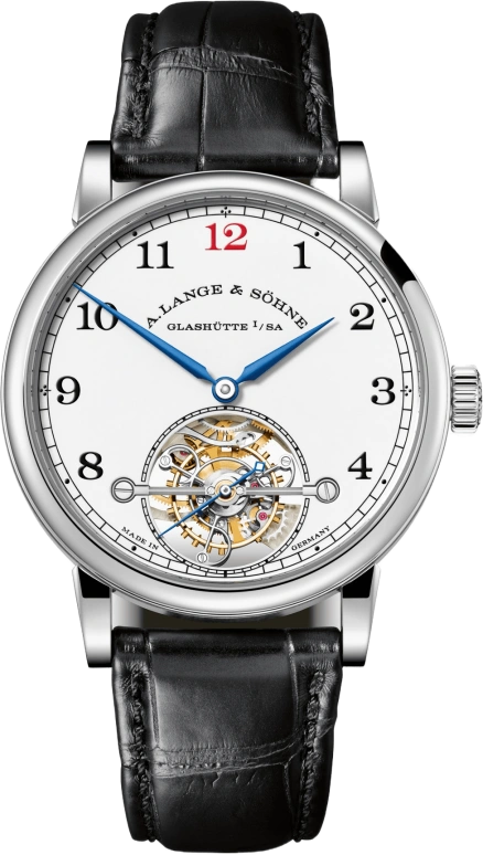 A. Lange & Söhne,1815 39.50mm,39.50mm,Platinum,White,Handwound,Tourbillon,72hours,730,730.079