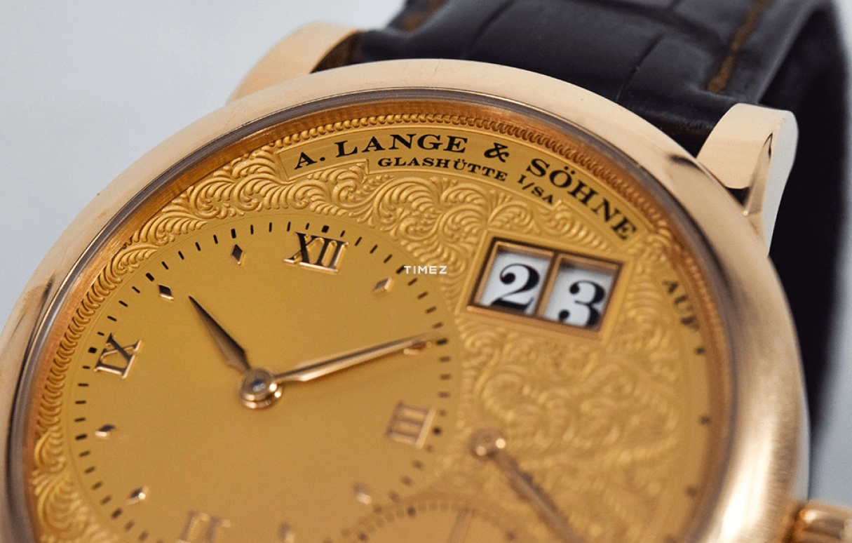 A. Lange & Söhne,Lange 1 38.50mm,38.50mm,Pink Gold,Gold,Handwound,Power Reserve Indicator,Big Date,112,112.046