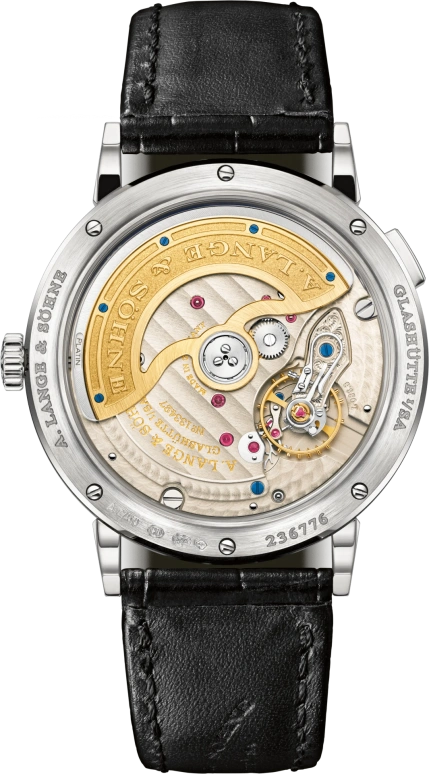 A. Lange & Söhne,Saxonia 37mm,37mm,White Gold,Silver,Automatic,Moonphase,Big Date,381,381.026