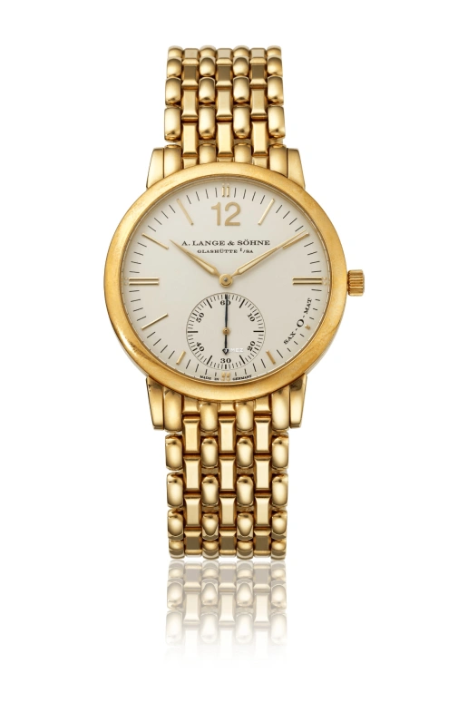 A. Lange & Söhne,Saxonia 37mm,37mm,Yellow Gold,White,Automatic,Round,Gold,351,351.021