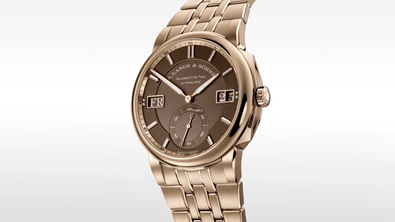 A. Lange & Söhne,Odysseus 40.50mm,40.50mm,Honey Gold,Brown,Automatic,Date,Day,363,363.150