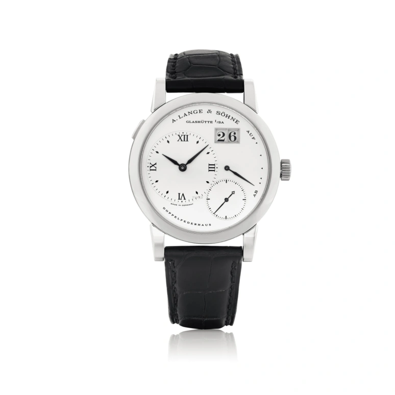 A. Lange & Söhne,Lange 1 38.50mm,38.50mm,Stainless Steel,White,Handwound,Power Reserve Indicator,Big Date,101,101.026
