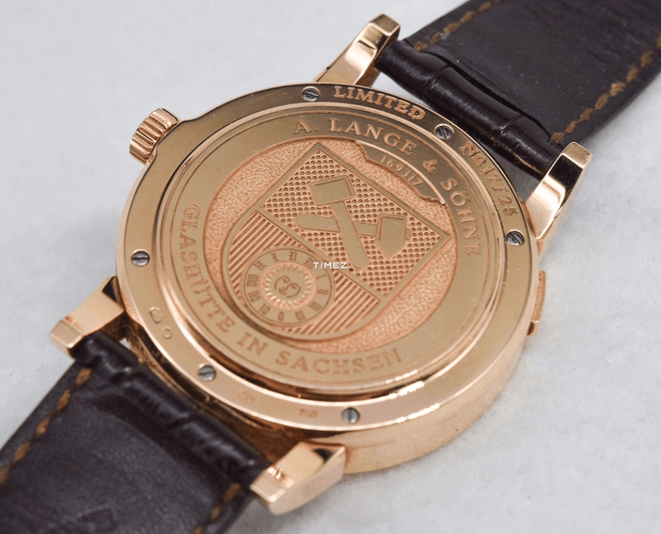 A. Lange & Söhne,Lange 1 38.50mm,38.50mm,Pink Gold,Gold,Handwound,Power Reserve Indicator,Big Date,112,112.046