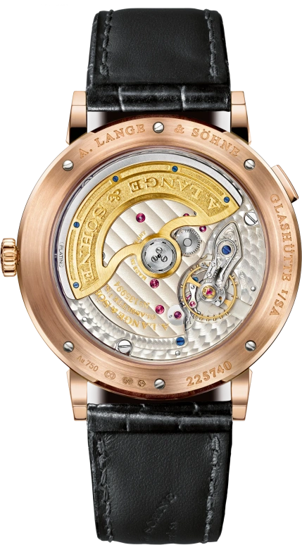 A. Lange & Söhne,Saxonia 40mm,40mm,Pink Gold,Black,Automatic,Moonphase,Big Date,384,384.031