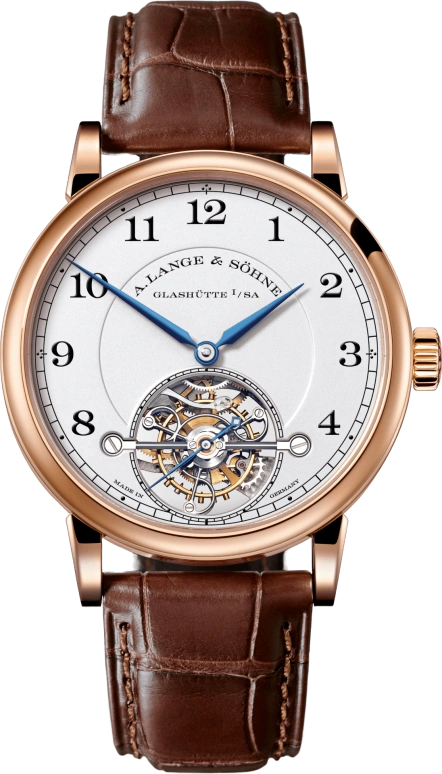 A. Lange & Söhne,1815 39.50mm,39.50mm,Pink Gold,Silver,Handwound,Perpetual Calendar,Tourbillon Escapement,730,730.032