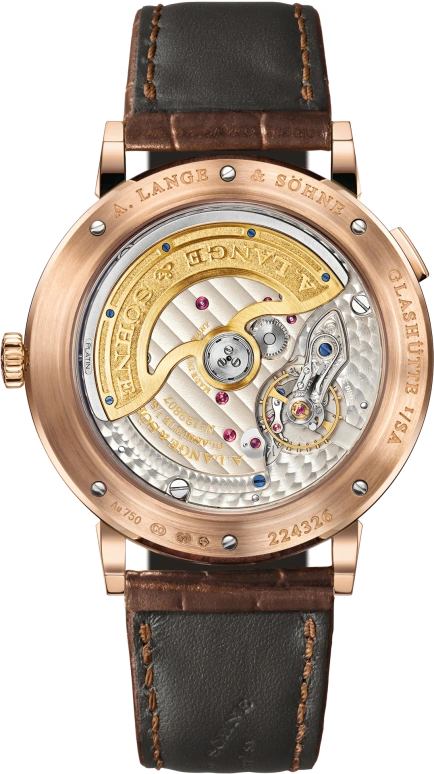 A. Lange & Söhne,Saxonia 40mm,40mm,Pink Gold,Silver,Automatic,Moonphase,Big Date,384,384.032