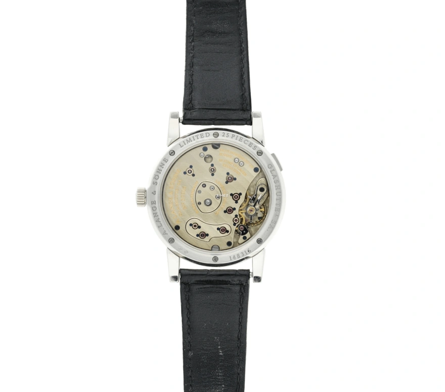 A. Lange & Söhne,Lange 1 38.50mm,38.50mm,Platinum,White,Handwound,Power Reserve Indicator,Big Date,101,101.049