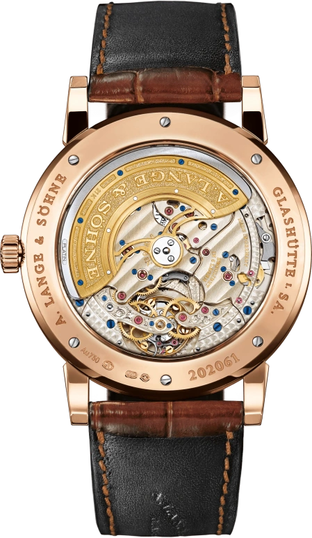A. Lange & Söhne,Lange 1 41.90mm,41.90mm,Rose Gold,Silver,Automatic,Moonphase,Perpetual Calendar,Leap Year,Month,50hours,In-house Caliber,720,720.032FE