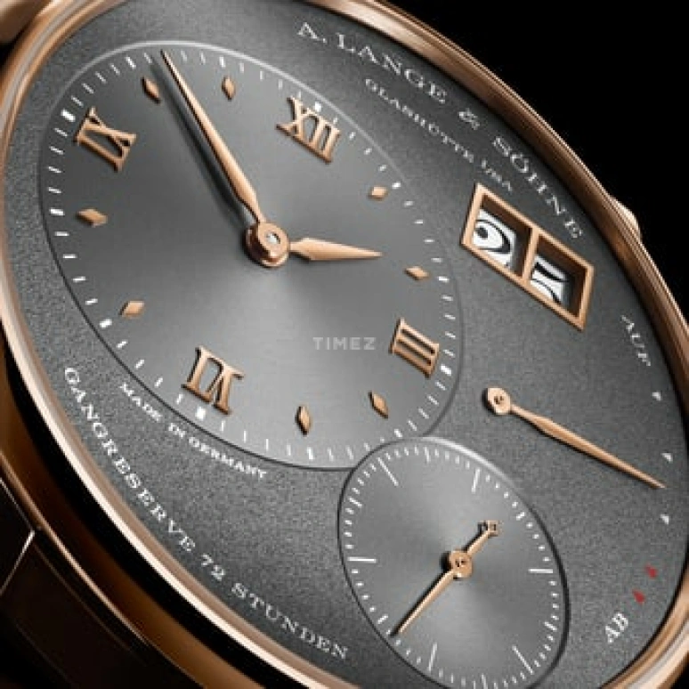 A. Lange & Söhne,Lange 1 41mm,41mm,Pink Gold,Grey,Handwound,Power Reserve Indicator,Big Date,137,137.033