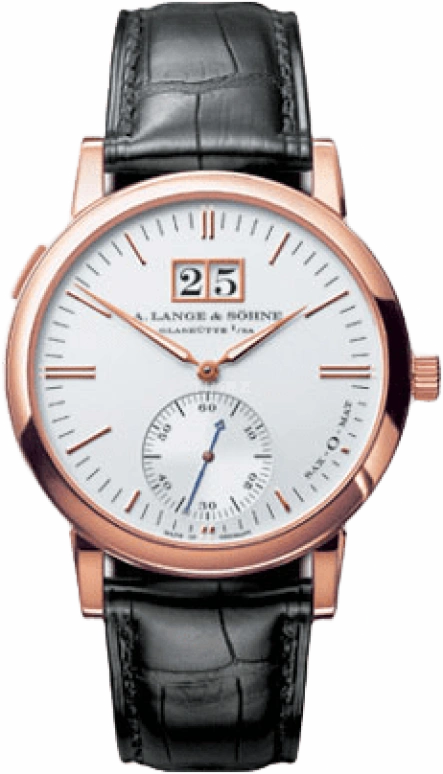 A. Lange & Söhne,Saxonia 37mm,37mm,Pink Gold,Silver,Automatic,Big Date,46hours,308,308.032