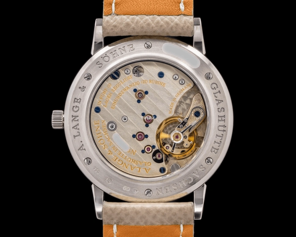 A. Lange & Söhne,1815 35.90mm,35.90mm,White Gold,Black,Handwound,45hours,In-house Caliber,206,206.029
