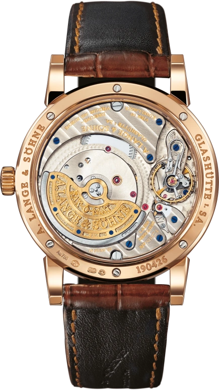 A. Lange & Söhne,Saxonia 38.50mm,38.50mm,Pink Gold,Silver,Automatic,Moonphase,Annual Calendar,Month,Day,48hours,In-house Caliber,330,330.032