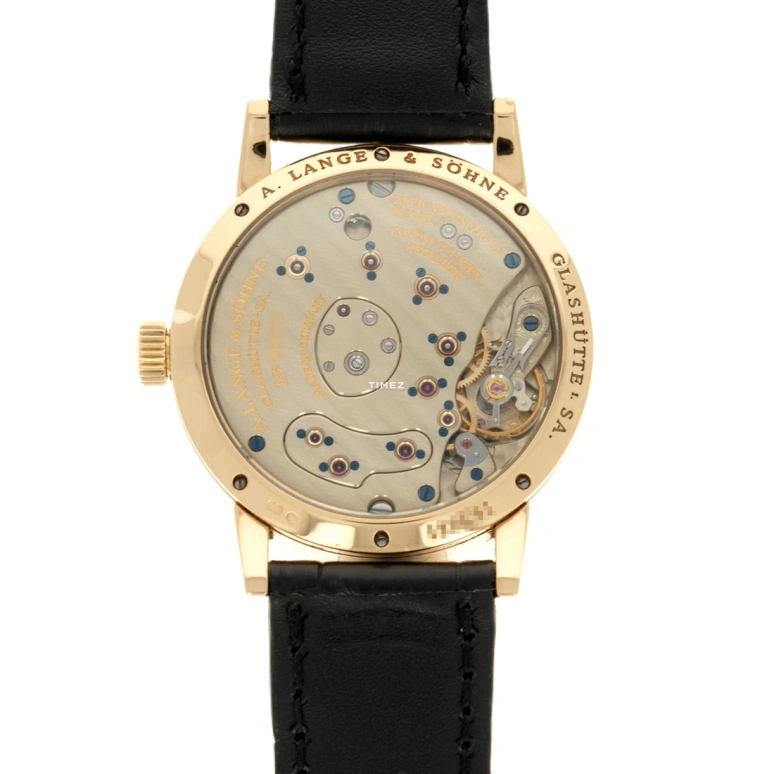 A. Lange & Söhne,Lange 1 36mm,36mm,Rose Gold,Black,Handwound,Day,Power Reserve Indicator,111,111.031