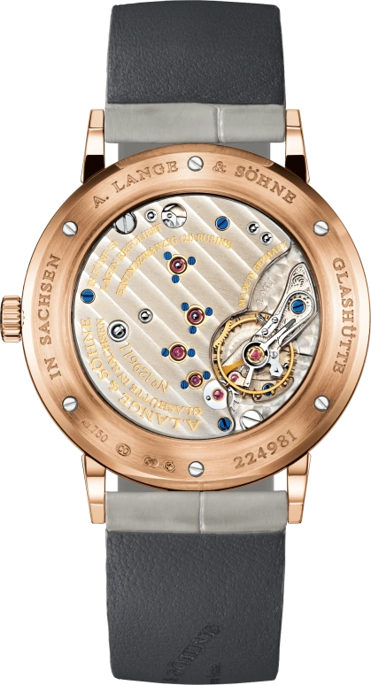 A. Lange & Söhne,Saxonia 38.50mm,38.50mm,Pink Gold,White,Handwound,45hours,In-house Caliber,219,219.043