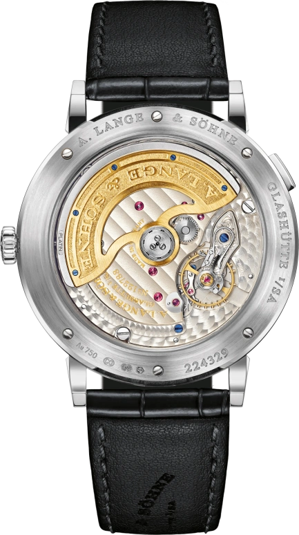 A. Lange & Söhne,Saxonia 40mm,40mm,White Gold,Silver,Automatic,Moonphase,Big Date,384,384.026