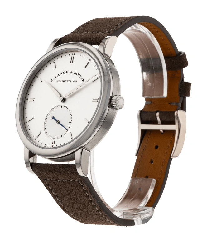 A. Lange & Söhne,Saxonia 40.60mm,40.60mm,White Gold,Silver White,Automatic,46hours,In-house Caliber,307,307.026