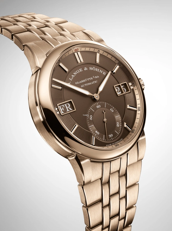 A. Lange & Söhne,Odysseus 40.50mm,40.50mm,Honey Gold,Brown,Automatic,Date,Day,363,363.150