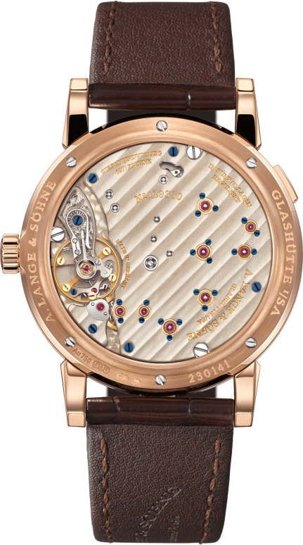 A. Lange & Söhne,Lange 1 38.50mm,38.50mm,Pink Gold,Silver,Handwound,Moonphase,Power Reserve Indicator,Big Date,192,192.032