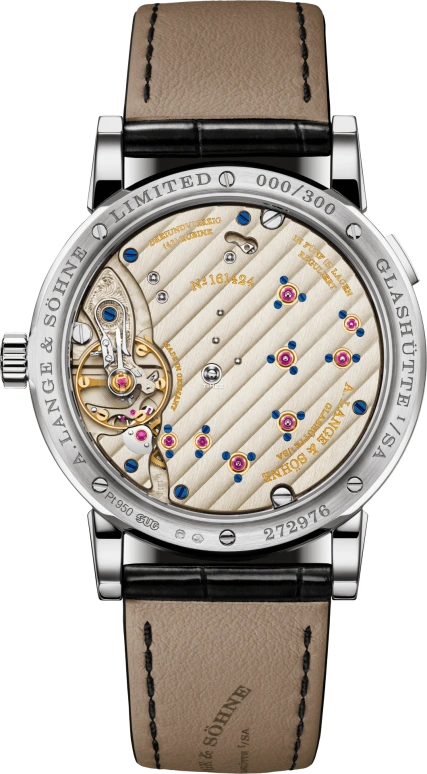 A. Lange & Söhne,Lange 1 38.50mm,38.50mm,Platinum,Black,Handwound,Power Reserve Indicator,Big Date,191,191.062