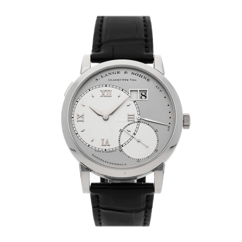 A. Lange & Söhne,Lange 1 41.90mm,41.90mm,Platinum,Silver,White,Grey,Handwound,Day,Power Reserve Indicator,Big Date,115,115.025