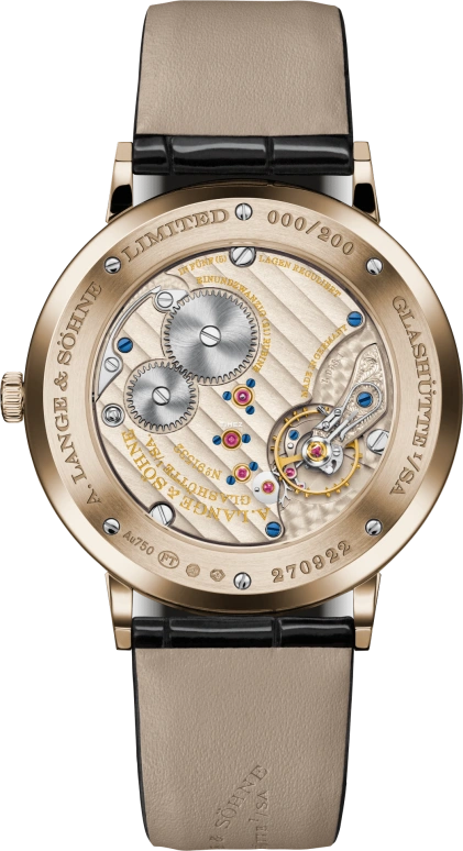 A. Lange & Söhne,Saxonia 40mm,40mm,Honey Gold,Black,Handwound,72hours,In-house Caliber,211,211.052