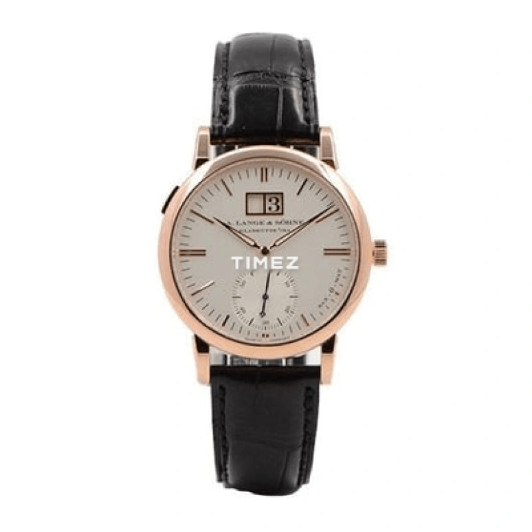 A. Lange & Söhne,Saxonia 37mm,37mm,Pink Gold,Silver,Automatic,Big Date,46hours,308,308.032
