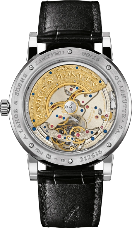 A. Lange & Söhne,Lange 1 41.90mm,41.90mm,Platinum,Silver,Automatic,Moonphase,Perpetual Calendar,Leap Year,Month,50hours,In-house Caliber,720,720.048FE