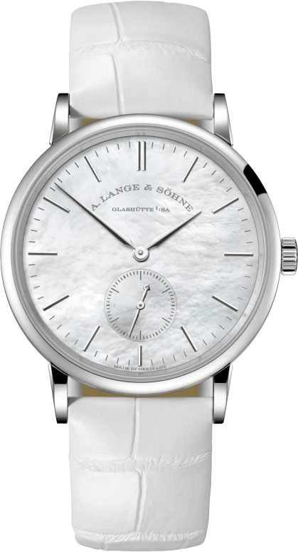A. Lange & Söhne,Saxonia 35mm,35mm,White Gold,White,Handwound,45hours,In-house Caliber,219,219.047