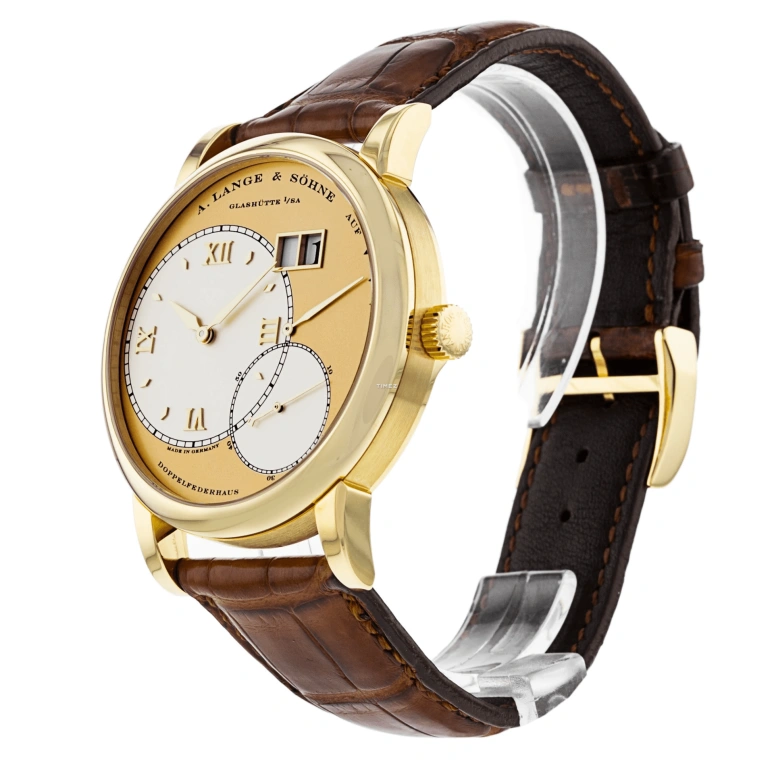 A. Lange & Söhne,Lange 1 38.50mm,38.50mm,Yellow Gold,Gold,Handwound,Power Reserve Indicator,Big Date,115,115.021