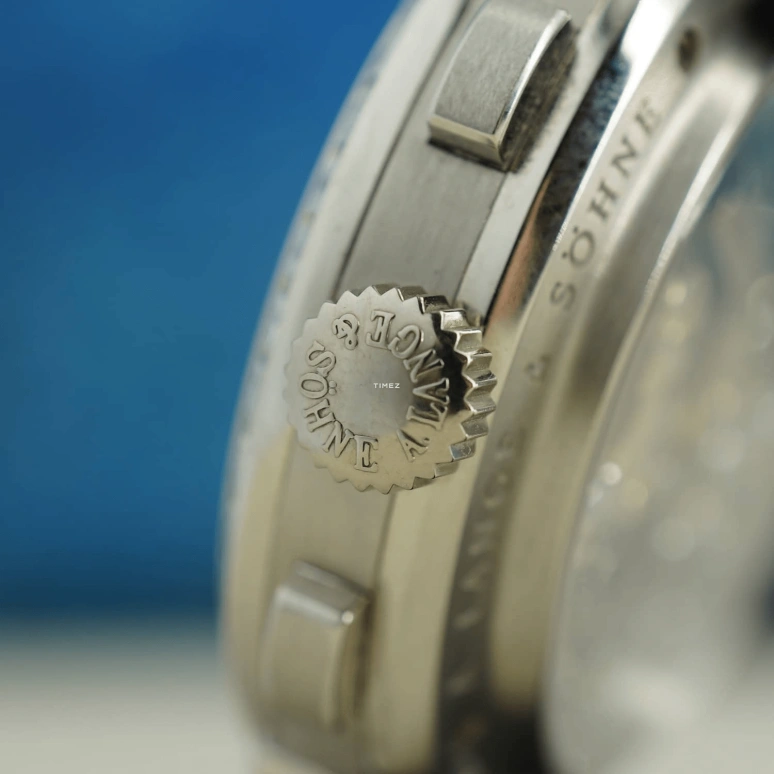 A. Lange & Söhne,Lange 1 39mm,39mm,Platinum,Blue,Handwound,Chronograph,Big Date,815,815.036