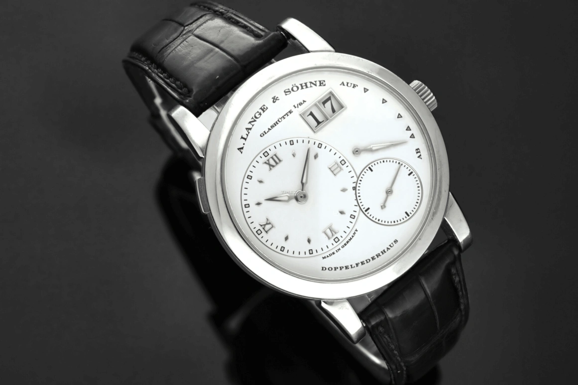A. Lange & Söhne,Lange 1 38.50mm,38.50mm,Platinum,White,Handwound,Power Reserve Indicator,Big Date,101,101.049