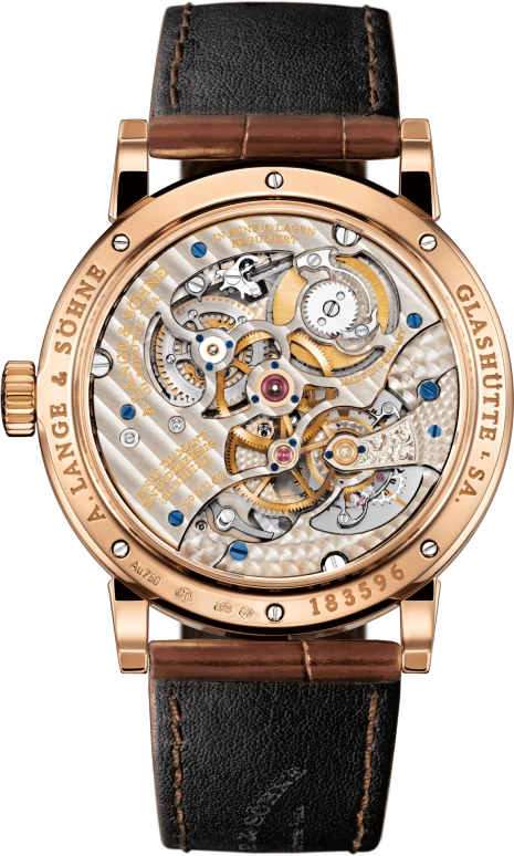 A. Lange & Söhne,Richard Lange 41.90mm,41.90mm,Rose Gold,White,Handwound,Tourbillon,Chain & Fusée,760,760.032F