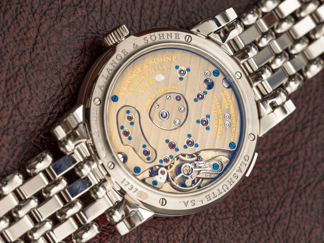 A. Lange & Söhne,Lange 1 38.50mm,38.50mm,Platinum,Silver White,Handwound,Day,Power Reserve Indicator,Big Date,101,101.325