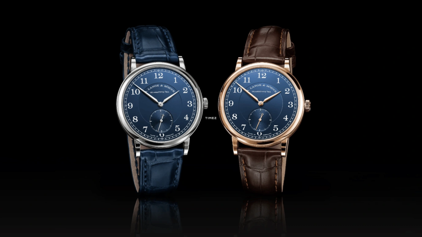A. Lange & Söhne,1815 34mm,34mm,Rose Gold,Blue,Handwound,In-house Caliber,Sapphire,220,220.037