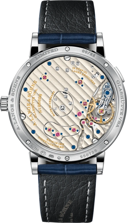 A. Lange & Söhne,Lange 1 40.90mm,40.90mm,White Gold,Silver,Handwound,Power Reserve Indicator,Big Date,117,117.066