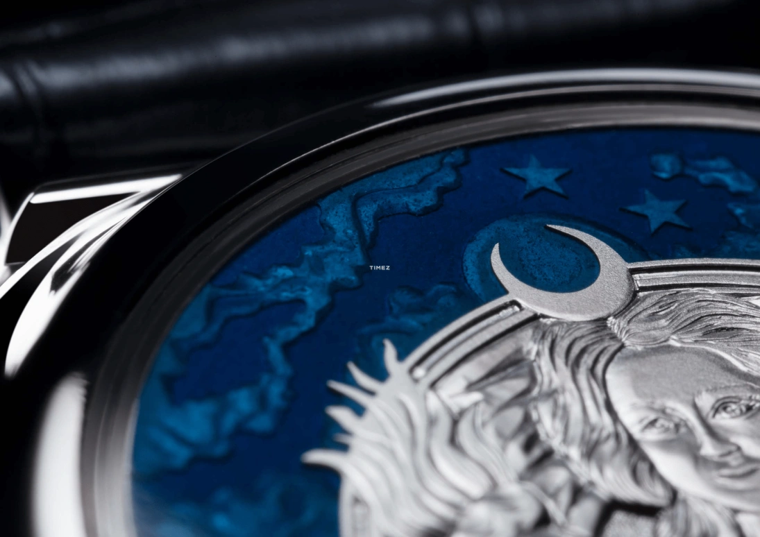 A. Lange & Söhne,1815 41.90mm,41.90mm,Platinum,Blue,Handwound,Chronograph,Moonphase,Perpetual Calendar,Leap Year,42hours,In-house Caliber,421,421.048FE