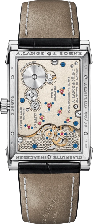 A. Lange & Söhne,Cabaret 39.20mm,39.20mm,Platinum,Grey,Handwound,Power Reserve Indicator,Tourbillon,Big Date,703,703.048F
