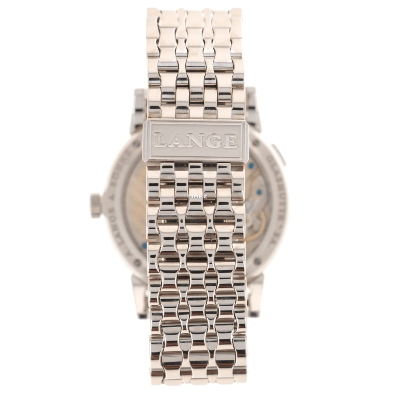 A. Lange & Söhne,Lange 1 38.50mm,38.50mm,White Gold,Silver White,Handwound,Day,Big Date,101,101.539