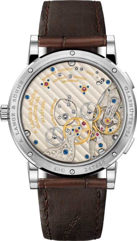 A. Lange & Söhne,Lange 1 41.90mm,41.90mm,White Gold,Black,Handwound,Power Reserve Indicator,Big Date,136,136.029